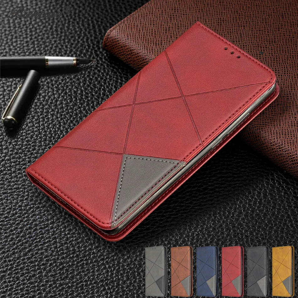 

S10E Magnetic Flip Wallet Cases For Samsung Galaxy Note 10 Pro A10E A20E A10 A20 A30 A40 A50 A70 S9 S10 PU Leather Back Cover