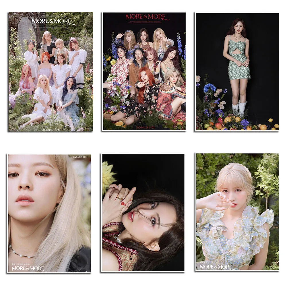 Kpop Two MOMO MINA SANA JIHYO JEONGYEON DAHYUN NAYEON TZUYU новый альбом больше и постеров фото один раз