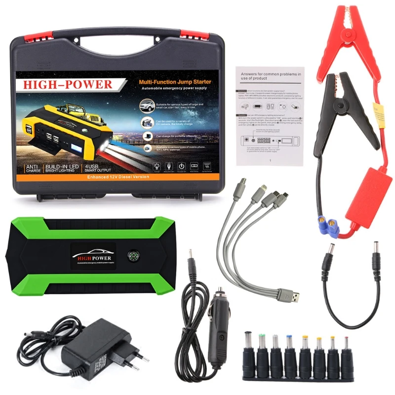 noco gb150 89800mAh 4 USB Portable Car Jump Starter Pack Booster Charger Battery Power Bank noco boost plus