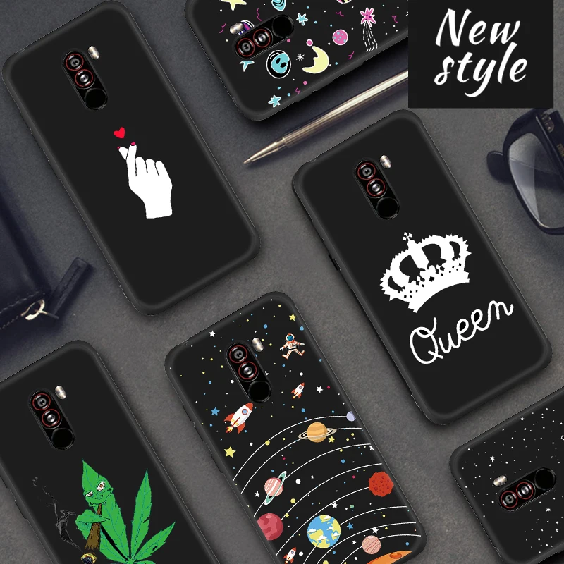 Silicone shell For Xiaomi Mi 5X 6X A2 8 lite Max 2 3 Mix 2s Pocophone F1 Redmi 5A 6A Note 6 5 Pro Plus Mini case |