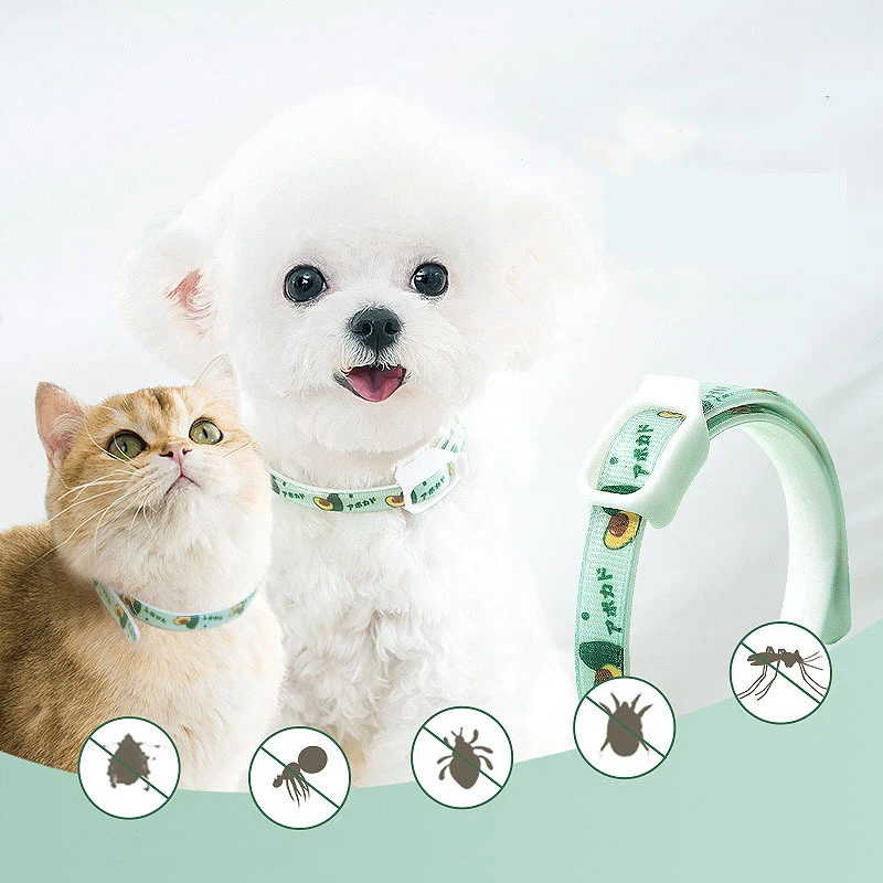 Waterproof Insect Repellent Dog Collar Cat Collar Flea Removal Anti
