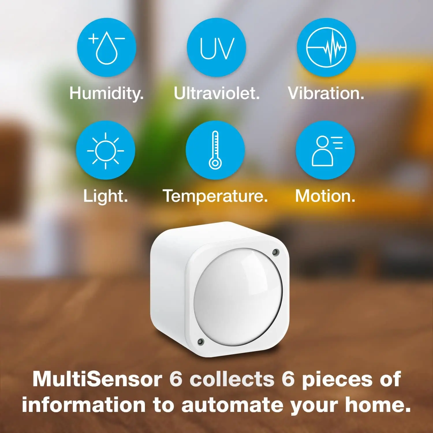 US $50.68 ZWave Plus 6in1 Motion Temperature Humidity Light UV Vibration Sensor Multisensor 6 with Battery Compatiable Home assistant