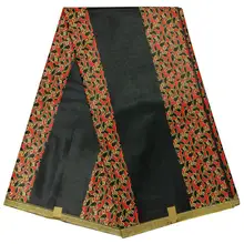 Африканский Воск для ткани с принтом Kitenge/Pagnes/тканевый Африка продается 6 ярдов LBL-174