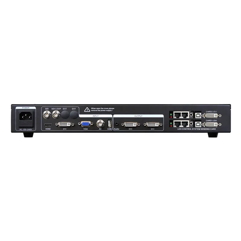 multifunction led video processor AMS MVP300S with 1 pcs nova msd300 video controller for outdoor advertising led display screen