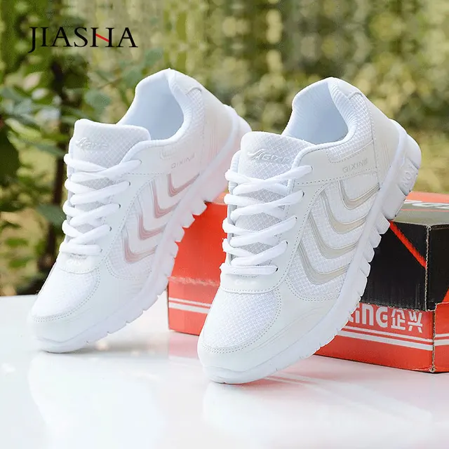 US $8.39 Women shoes 2020 New fashion tenis feminino light breathable mesh white shoes woman casual shoes wo