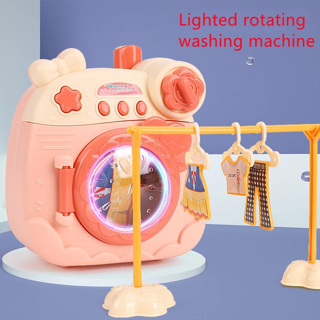 Mini Cleaning Toy Set Simulation Small Household Appliances Series Small  Washing Machine Cleaner Play House Doll Set - Realistic Reborn Dolls for  Sale