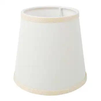 

Rural Style Fabric Lampshade Table Light Lamp Cover for Living Room Bedroom Decoration