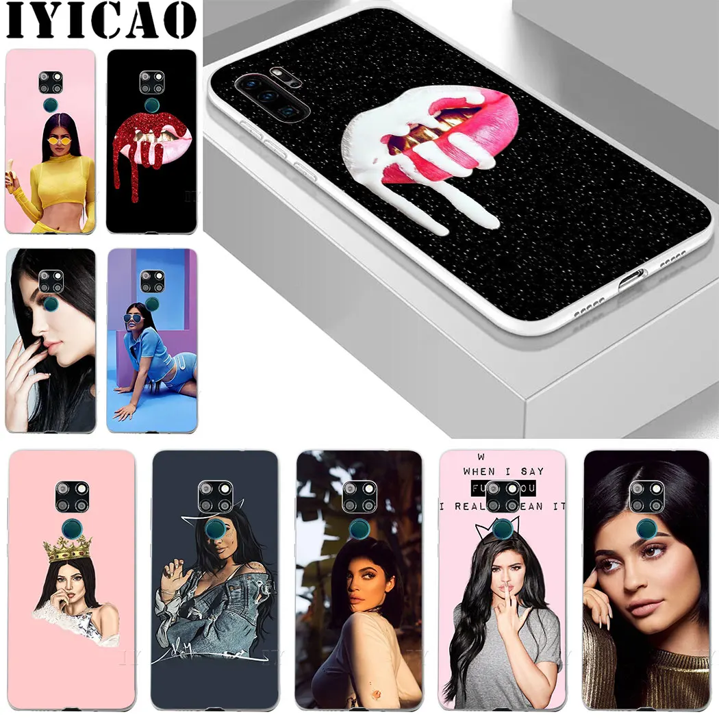Жесткий чехол Kylie Jenner kim kardashian для mate 20 10 Lite Pro Y9 2019 Y7 Y6 Prime 2018 2017 телефона | Мобильные