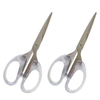 

2PCS Multipurpose Student Office Scissors Sturdy Ultra Sharp Blade Scissors