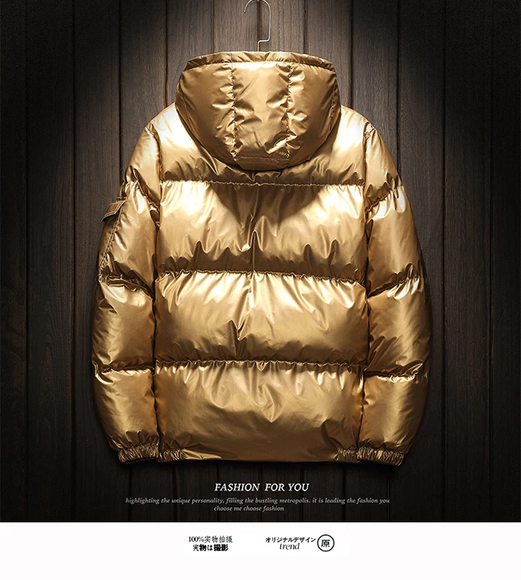 BOATTAIL зимняя куртка мужская Мода Воротник-стойка, Мужская однотонная Толстая куртка и пальто мужские зимние парки Manteau Homme Hiver