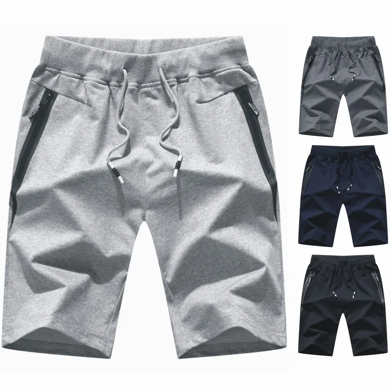 Beach-Shorts Sweatpants Knitted Sports-Capris Male Quick-Dry Mens Student