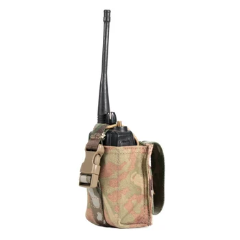 

Multi-Function Radio Holder Holster Case MOLLE Pouch Bag Walkie Talkie Bag Outdoor Sports Magazine Storage Pouch