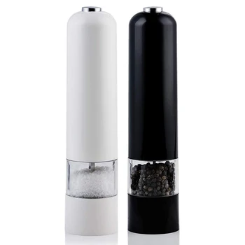 

Leeseph Battery Operated Pepper Grinders, One-Button Operation Electric Sea Salt Mills, Kitchen Tools Gadgets