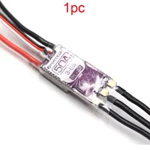 1pc flycolor francy blheli_32 dshot1200 20a 30a 40a 50a 3-6s sem escova esc bec com diodo emissor de luz para rc drone de aeronaves de asa fixa