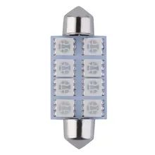 4pcs/10pcs 42MM Car Interior LED Light SMD5050 Auto Light Super Bright Interior Room Lamp Automobiles Accessories
