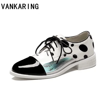 

classic lace-up spring autumn shoes women leather pumps cozy round toe high heels woman ankle strap ladies office dress shoes