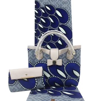 

Popular high quality hand bag african wax prints 6 yards wax fabric for sewing Clothes H17080201