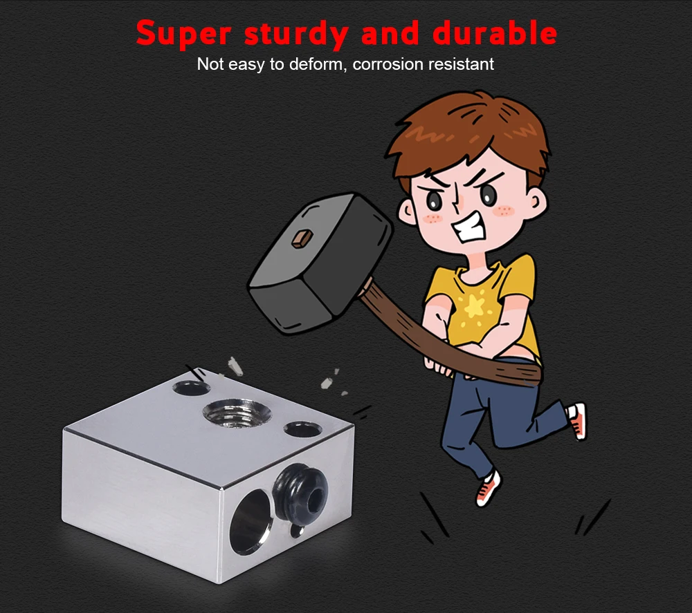 加热块，CR10高品质，红铜(镀铜)_06