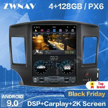 

4+128G Tesla Screen Carplay For Mitsubishi Lancer 2007-2016 2017 Android 9 GPS Player Auto Audio Stereo Radio Recorder Head Unit