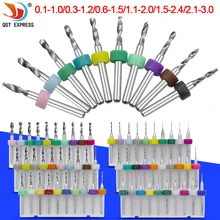 10 шт./компл. высокого качества твердого сплава PCB печатная плата карбида микро-сверла, инструмент 1,1-2 мм