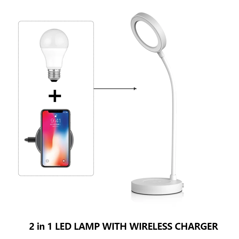 lamp with bendable arms