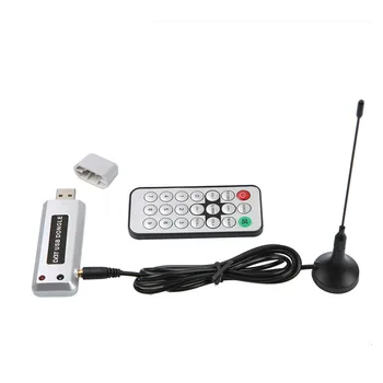 

Hot Digital DVB-T TV Stick HDTV TV Stick Tuner Receiver Recorder TV Radio With Antenna With Remote For Laptop Tablet Pc Network