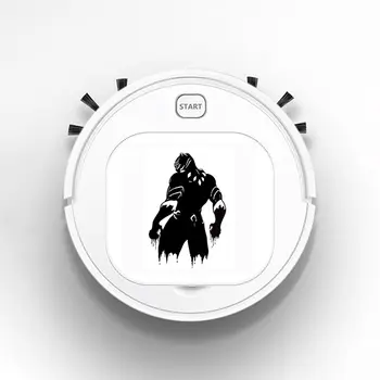 

Auto USB Sweeping 1800Pa Multifunction Smart Robot Vacuum Cleaner Dry Wet Vacuum Floor Cleaner Comics Avengers Black Panther v3