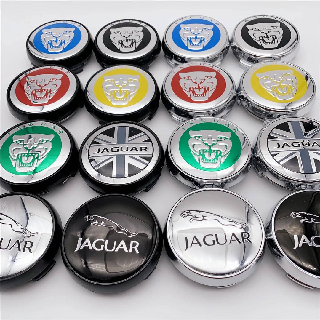 4pcs/lot 65mm Car Wheel Center Hub Caps Covers for Jaguar XF XJ-6 X-Type XE S-Type F-PACE F-Type XK8 XK XKR XFR Auto Accessories |