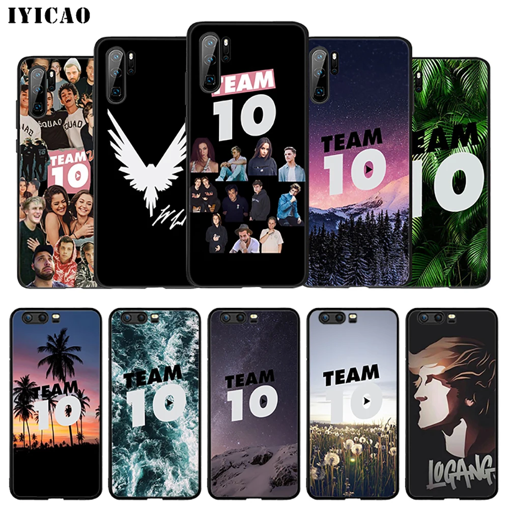 IYICAO 10 Джейк Paul мягкий чехол для huawei Коврики 30 20 lite рro Y6 Y7 Y9 Prime 2018 &amp Nova 3i 3 на возраст