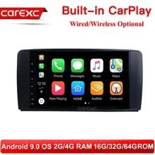 CarExc Android 9,0 радио CarPlay для Mercedes Benz R Class W251 R280 R300 R320 R350 R63 2006-2013 gps Навигация стерео плеер