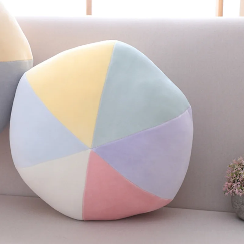 New Arrival Stuffed Toys Star Moon Cushion Home Sofa Decoration Nordic Style Rainbow Cuddle Plush Pillows Toy Girls Gifts - Цвет: F