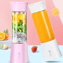 T8 портативный мини 380 мл персональный блендер маленький USB соковыжималка для фруктов Миксер Для дома и офиса