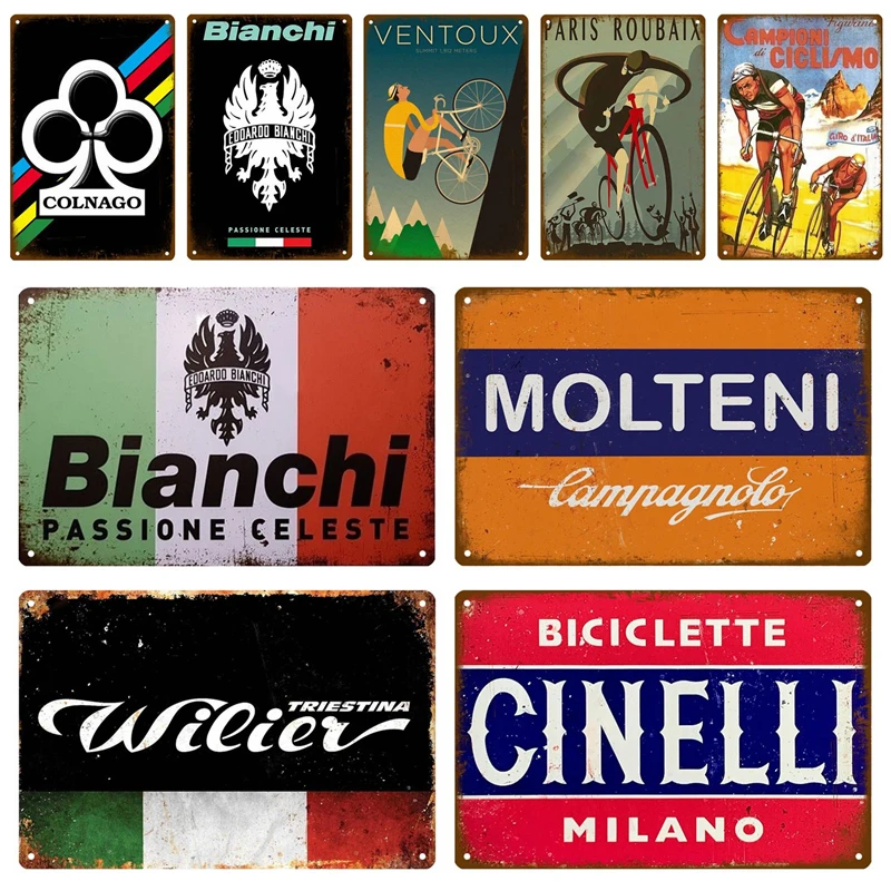 Ventoux Bike Targa In Metallo Targa In Metallo Bar Poster Room Accessori Per La Decorazione Della Casa Decorazioni Murali Vintage Sulla Piastra Murale