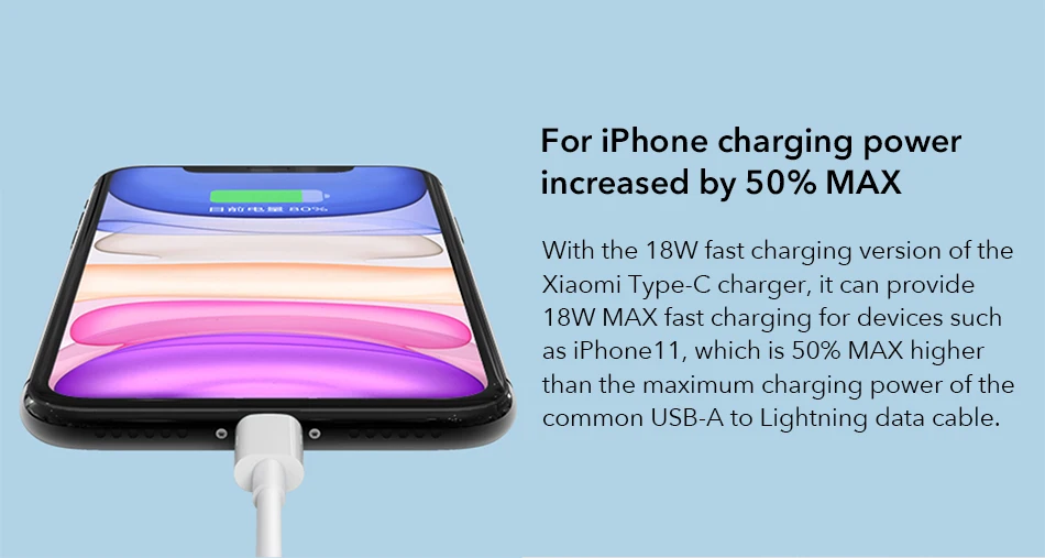 Mi Type-C to Lightning Cable 