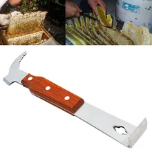 1 Набор 26 см нержавеющий скребок для пчелиного улья инструмент Пчеловодство подъемник скребок J Крюк Инструмент пчеловод инструмент оборудование для сада