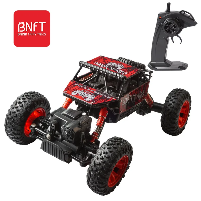 

1: 18 Desert High-Speed Off-road Remote Control Car 2.4G Children Electric Model Big Foot Climbing Car Toy