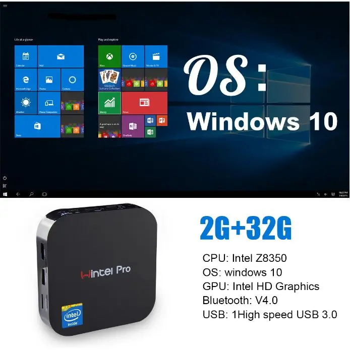 Original Wintel Cx-w8 Windows8.1 Tv Pc Tv Box Os Window And Android Wintel W8 Barebone & Mini Pc - AliExpress