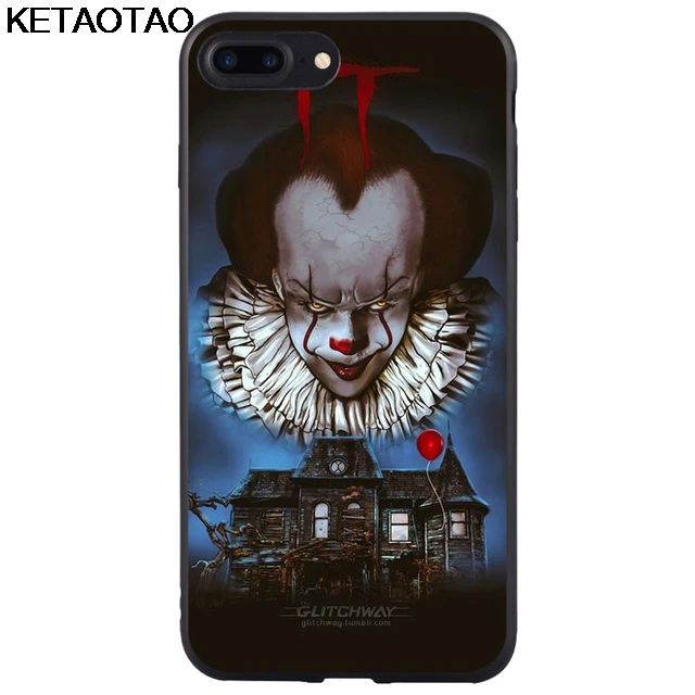 Красный Мягкая силиконовая пленка KETAOTAO Stephen King из ТПУ для samsung galaxy S4 S5 S6 S7 S8 S9 S10 edge Note, мягкий резиновый силиконовый чехол из ТПУ - Цвет: Красный