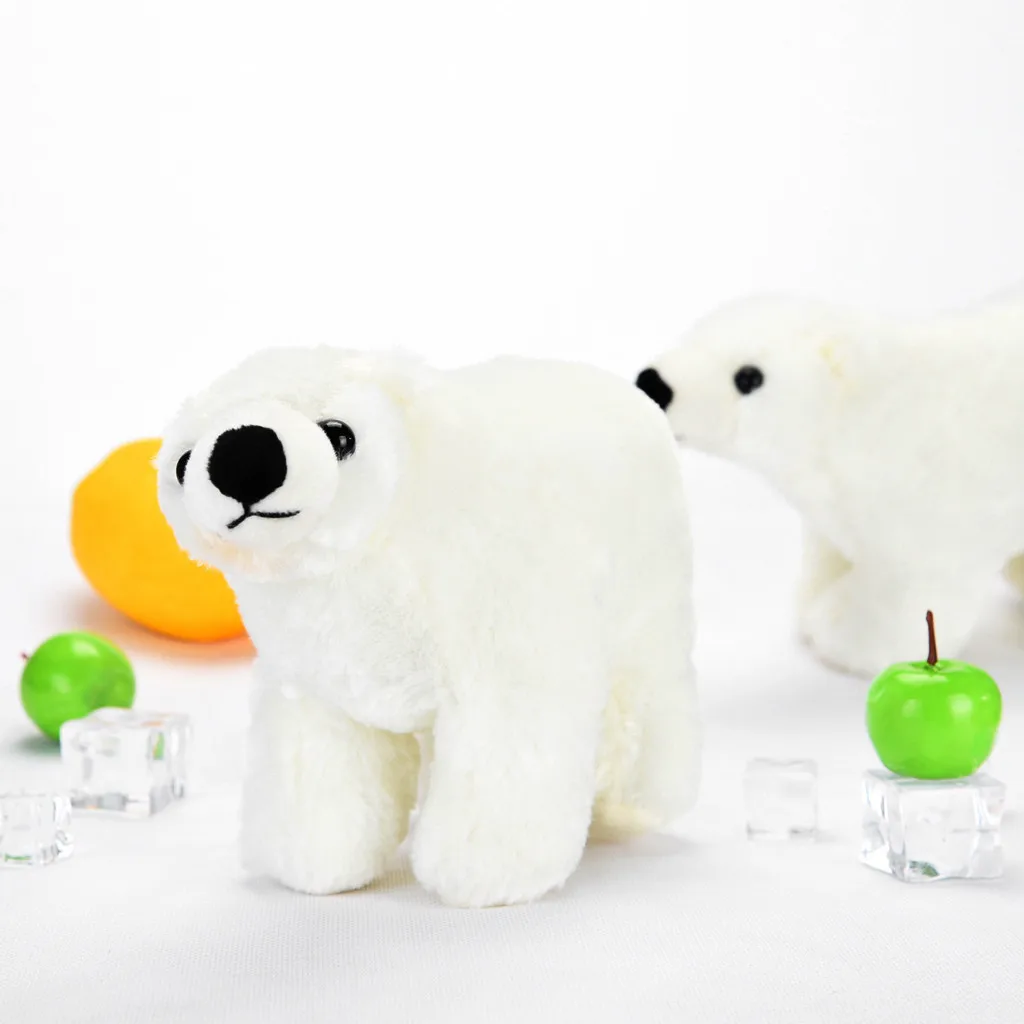 Cuddle Plush Polar Bear Stuffed simlation Animal Toys Seat Sofa Pillow Cushion Kawaii Plush Animal Girl toys gifts #B