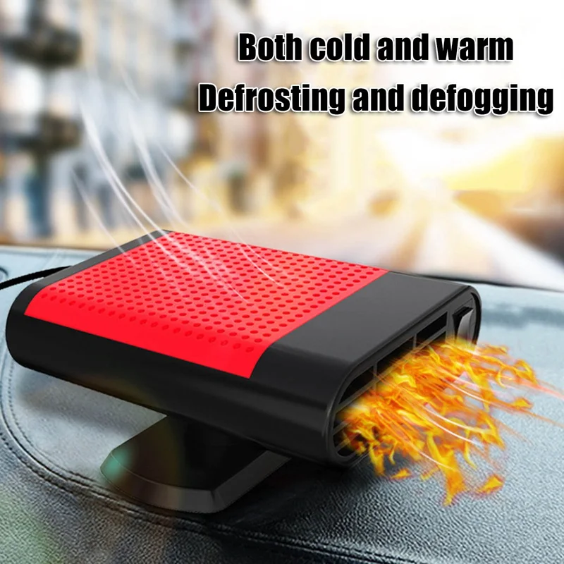

150W 12V Car Portable Heater Fan Heating Cooling Winter Auto Interior Fog Remover Defroster Windscreen Demister Accessories