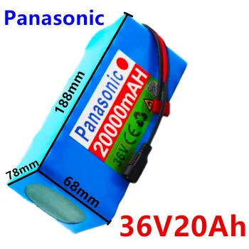 

36V 10S4P 20Ah 500W high power capacity 42V 18650 lithium battery pack 20000mAh electric bicycle bicycle scooter BMS