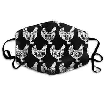 

Winter Norse Warmer, Comfortable Two Layer Chicken Anti Dust Face Mask Cover Mouth for Adults and Teens