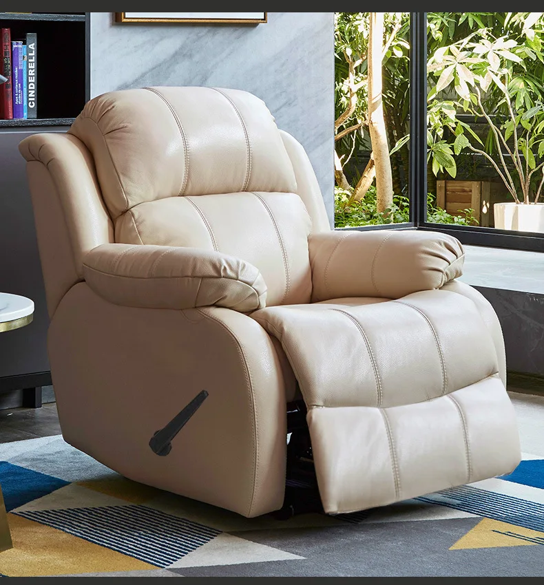 Sofa Bed Cover High Elasticity Solid Color All-Inclusive Rocker Cover Thick Fabric Sofa Cover  Recliner Cover