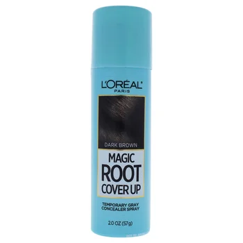 

LOreal Paris Magic Root Cover Up Temporary Gray Concealer Spray - Dark Brown by for Women - 2 oz Hair Color