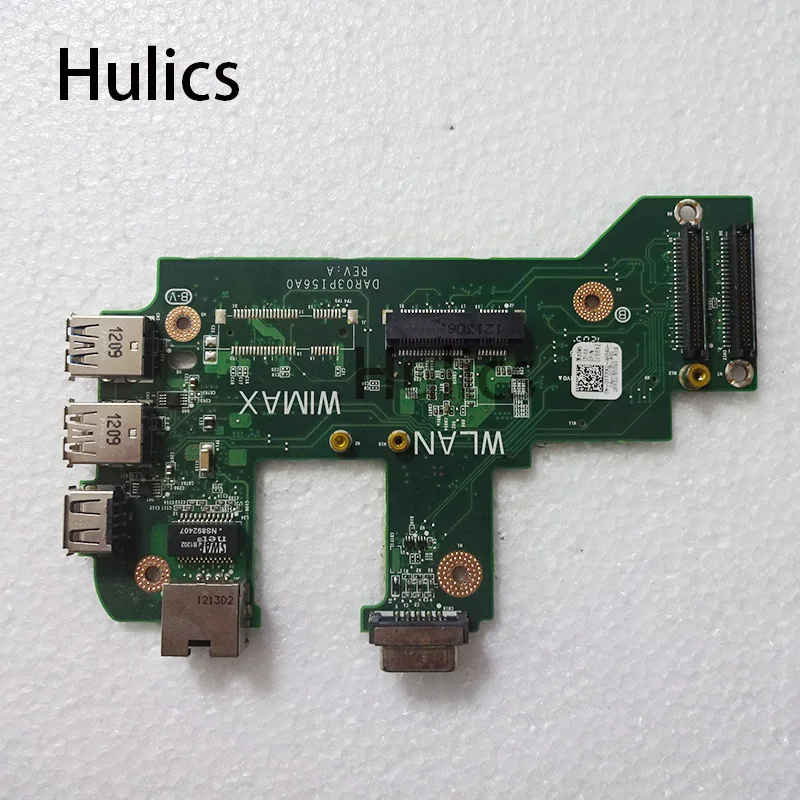 

Hulics используется для Dell Inspiron N7110 17R Vostro 3750 0M83K 00M83K USB плата Ethernet Аудио Wi-Fi Lan Карта DAR03PI56A0 REV:A
