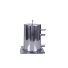 Автомобиль модифицированный Универсальный сплав полировки 1.5L масляный баночка/бак Лейка для топлива бак всплеск канистра для бензина