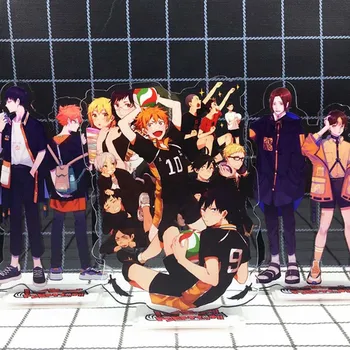 

1pcs Anime Haikyuu Figures Desk Plate Models Anime Acrylic Stand Model Toys Action Figures Decor Gift Fan Collection 15cm