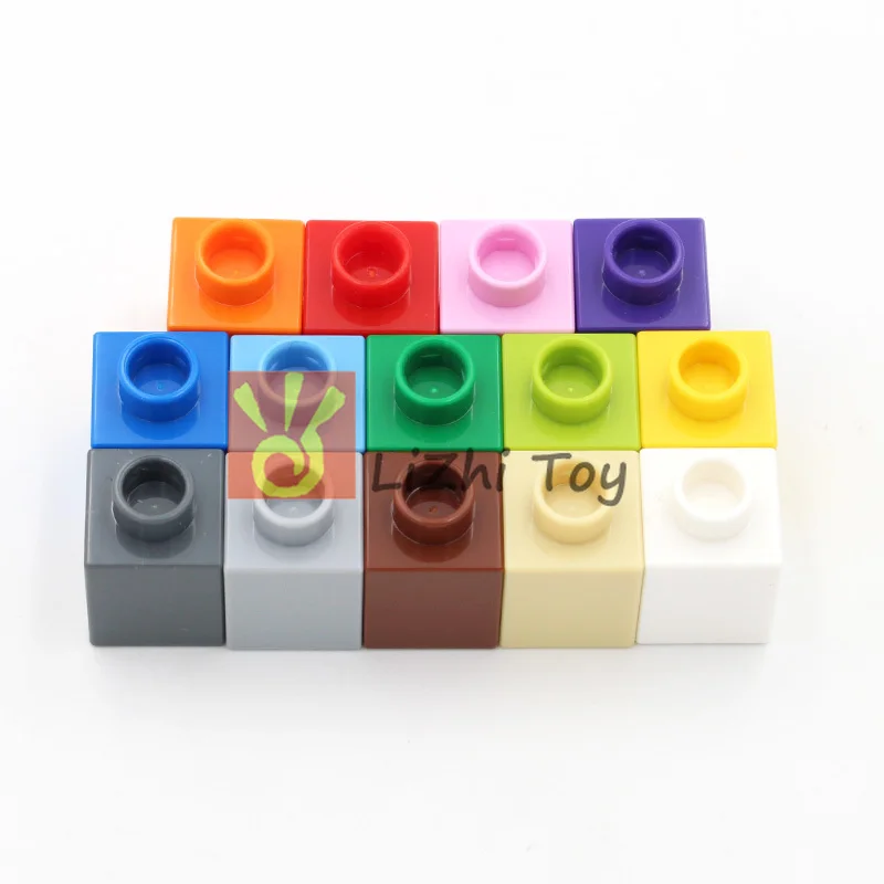Конструктор Duplo MOC большой Детский конструктор 1x1 сделай сам размер собранные
