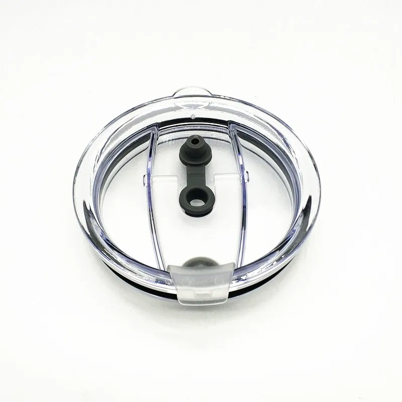 clear lid Защита от брызг, герметичная крышка для бутылки, ручки, держатель для кружки, сумка для стакана воды 30 унций - Цвет: clear lid