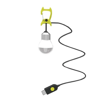 

SUNREI C9 15-260LM LED USB Camping Tent Light Bulb IPX6 Waterproof Hanging Night Lamp Outdoor Emergency Lantern Rechargeable